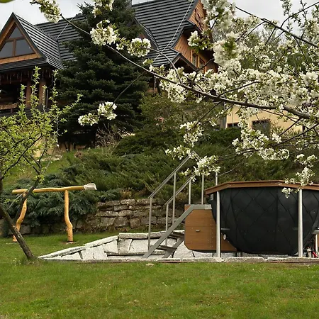 בית אירוח Willa Gazdowka Noclegi Szklarska Poreba Sniadania Wanna Termalna שצ'קלארסקה פוראובה